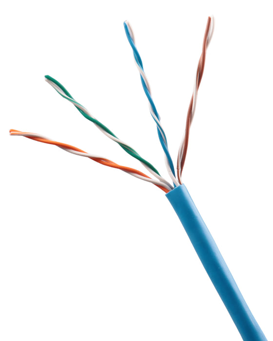 Cat 6 CMP (Plenum) Cable  | Blue | 1000' Pull Box