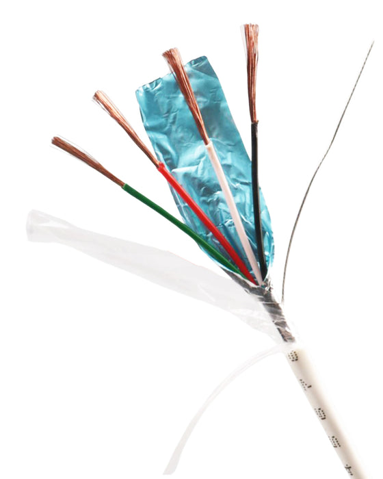 Lionbeam | Cable 18/4 STR OAS CMR | White | Pull Box 500FT