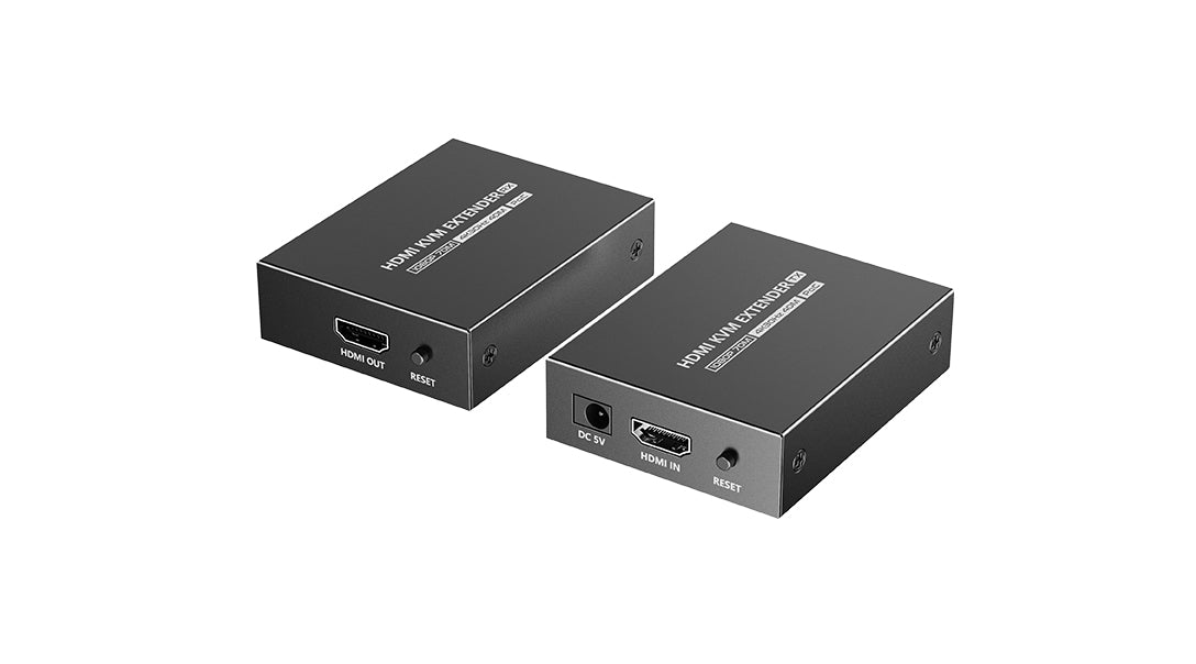 LIONBEAM | HDMI KVM Extender Over Cat6 1080P 229FT, 4K 120FT PoC