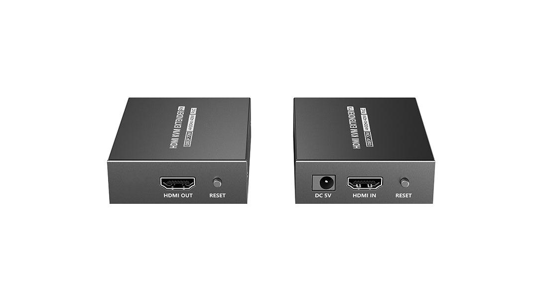 LIONBEAM | HDMI KVM Extender Over Cat6 1080P 229FT, 4K 120FT PoC