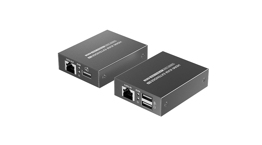 LIONBEAM | HDMI KVM Extender Over IP 393FT