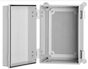 LIONBEAM | Plastic Enclosure 12"Hx8"Wx7"D Outdoor Rated with Lock