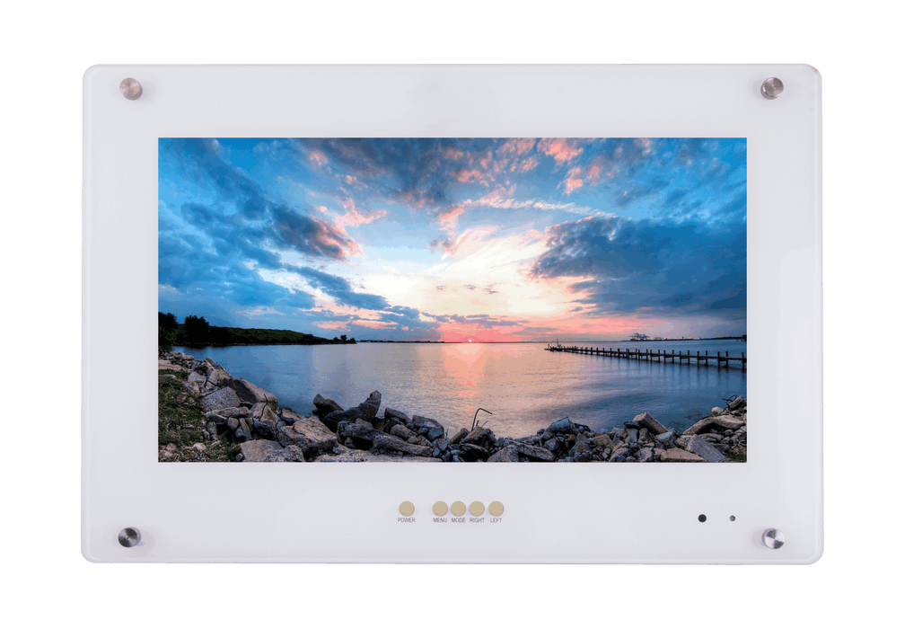 Monitor 28" 4K LED White HDMI,VGA,BNC Flush With Remote Control